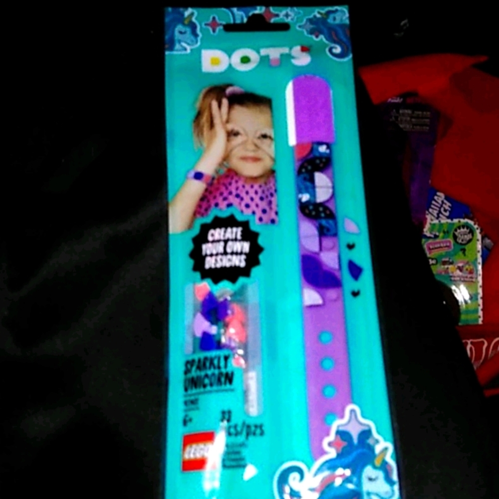 Set of 5 Lego dots bracelet.